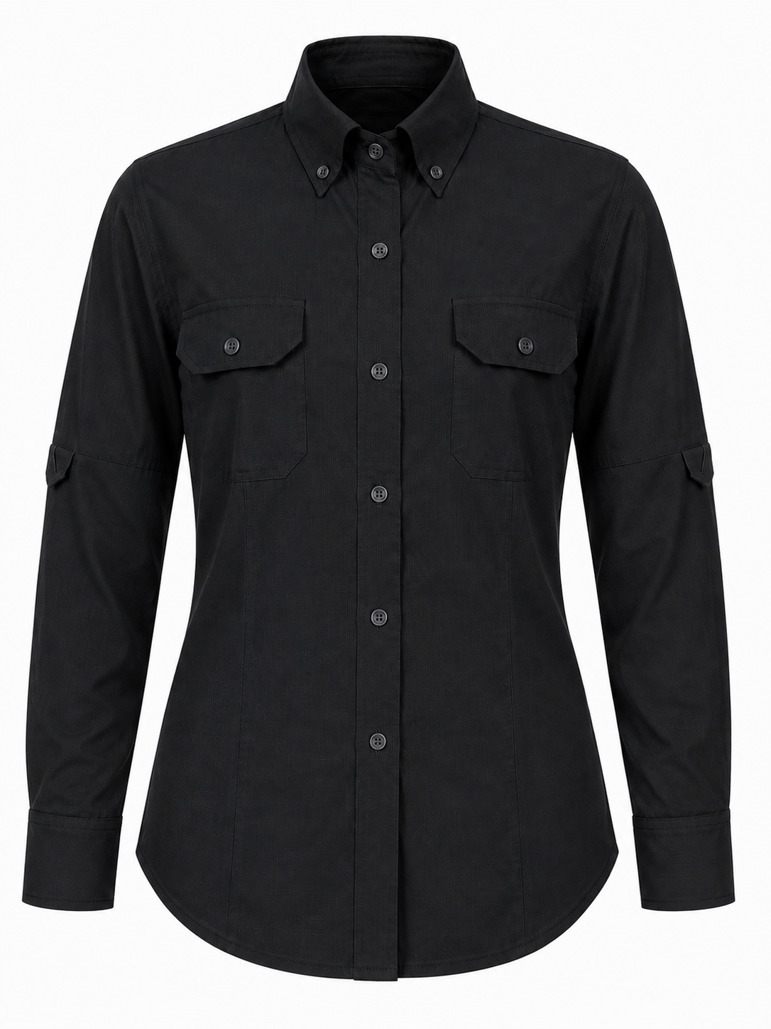 Camisa tipo culumbia manga larga