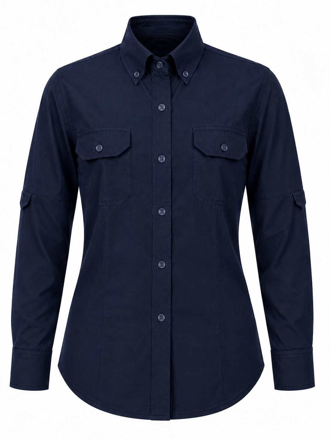 Camisa tipo culumbia manga larga