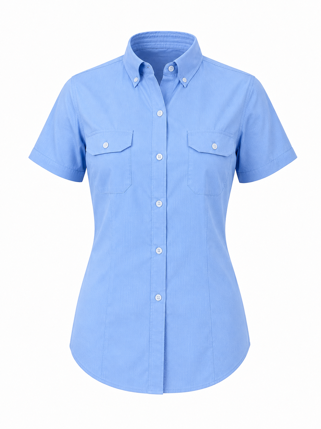 Camisa tipo culumbia manga corta