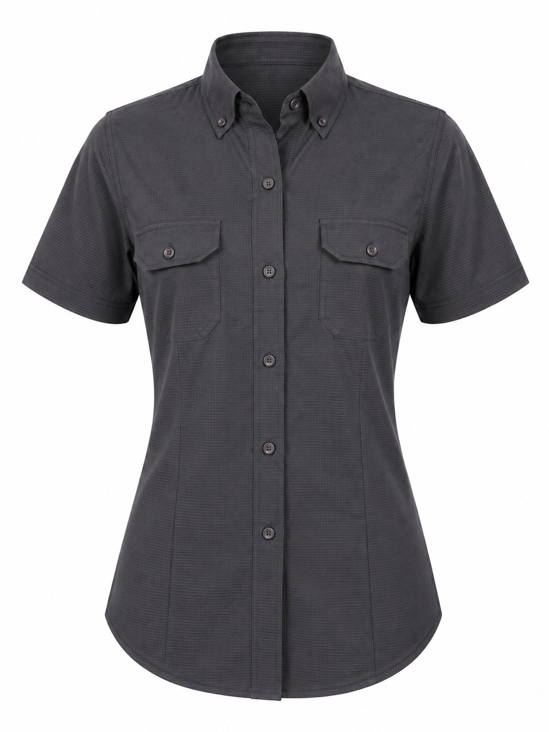 Camisa tipo culumbia manga corta