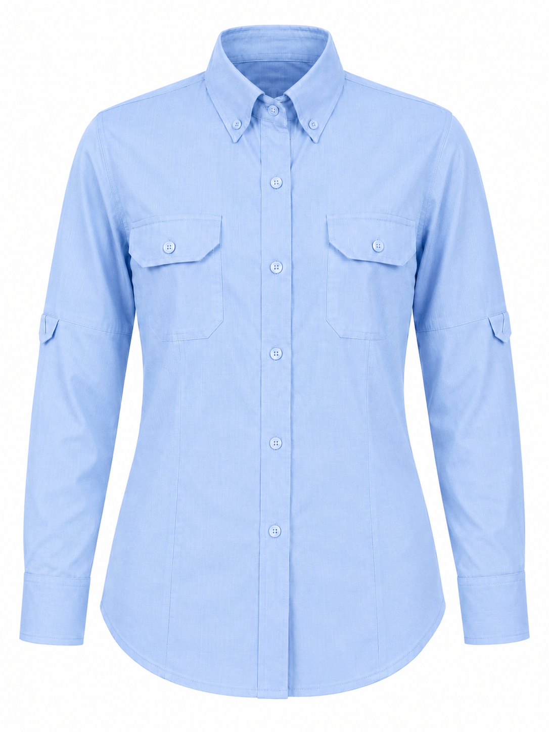 Camisa tipo culumbia manga larga