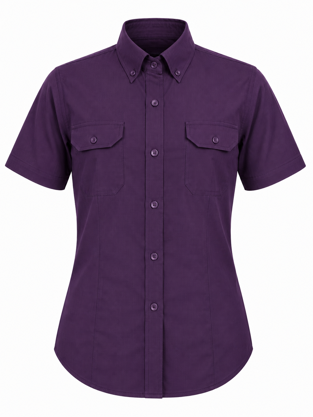 Camisa tipo culumbia manga corta
