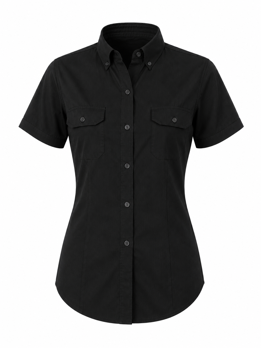 Camisa tipo culumbia manga corta