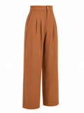 Pantalón palazo corte recto